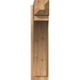 thumbnail image 2 of Ekena Millwork 8"W x 30"D x 34"H Thorton Rough Sawn Craftsman Outlooker, Western Red Cedar, 2 of 4