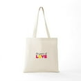 thumbnail image 5 of CafePress - The Game Of Love Tote Bag - Natural Canvas Tote Bag, Cloth Shopping Bag, 5 of 6