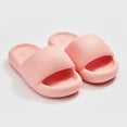 thumbnail image 2 of hopeusnice Women's Wedge Flip Flops Platform Soles Slip On Slippers Fashion Casual Thick EVA Bottomed Bathroom Bath Slides Couple Slippers Pink 41, 2 of 3