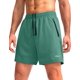 thumbnail image 1 of Pantalones cortos para correr Pudolla para hombre, entrenamiento, atlético, verde, 3XL, 1 of 7