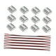 thumbnail image 3 of Conectores de 12 piezas con 6 accesorios de kit de cables de extensión de 15 cm de cable para 2 pines de 0.39 pulgadas de luz instalan fácilmente, 3 of 8