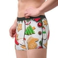 thumbnail image 4 of Disketp Christmas Gingerbread Cookies Men'S Boxer Briefs,Soft And Breathable Cotton Underwear With Comfortflex Waistband, 4 of 9