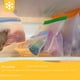 thumbnail image 3 of Bolsa de conservación de alimentos de PEVA transparente esmerilada para almacenar refrigerios, bolsa sellada para almacenar alimentos congelados en el refrigerador, 3 of 5