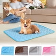thumbnail image 5 of 15.7x11.8in Cooling Mat For Dogs Cats - Breathable Summer Resting Pad Reusable Foldable For Home Car Travel, 5 of 8