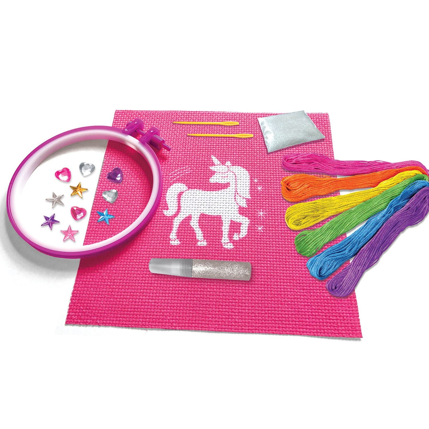 Kit de broderie licorne Shimmer N Sparkle