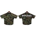 thumbnail image 1 of Palm 23S Camo Back Letra Grande Logo Impreso Ángeles Pareja Casual Manga Corta Hip Hop Camiseta, 1 of 4