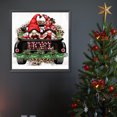 thumbnail image 4 of Pintura de diamante 5D DIY, taladro redondo completo, Kit de gnomo de Navidad, decoración del hogar, 30x30cm, 4 of 9