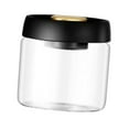 thumbnail image 1 of Sellado al vacío, almacenamiento hermético de alimentos, recipiente para café al vacío con tapa, recipiente Negro 500ml, 1 of 9