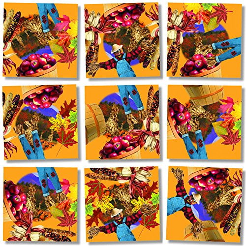 B Dazzle Casse-Tête 9 Pcs Fall Festival Scramble Squares