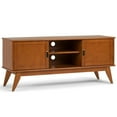 thumbnail image 1 of Allora 60" Low Wooden TV Stand in Teak Brown, 1 of 5