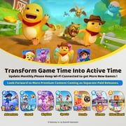 KINHANK MotionX Active Play System with 40+ Games for Kids & Families,Continuous updates,Plug & Play,Great for Gaming Nights, Parties and Indoor Exercise