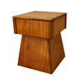 thumbnail image 2 of Steve Silver Arnold Natural Solid Acacia and Mindi Veneer Accent Table, 2 of 3
