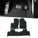 thumbnail image 5 of 3 alfombrillas para coche, revestimientos para suelo de coche, delanteras y traseras, fáciles de limpiar, protección negra resistente al desgaste para superficie de terciopelo DYNWAVEMX Alfombrillas de automoción, 5 of 8