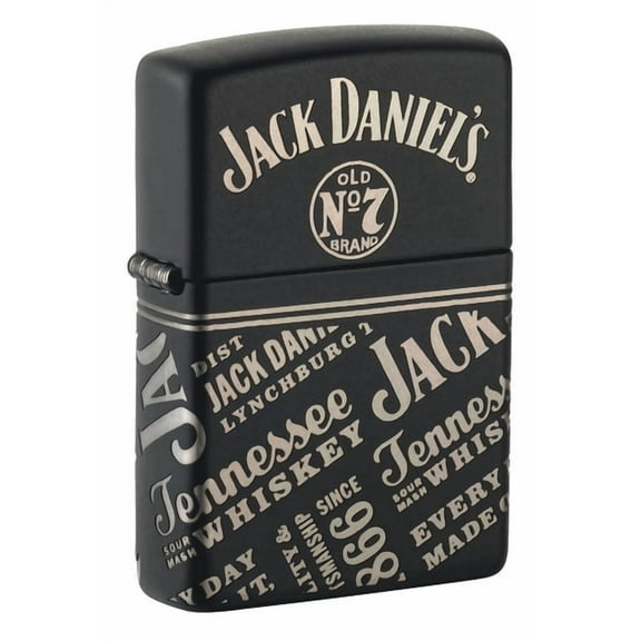 Zippo Lighter - Customized Engraved Message on Windproof C Jack Daniels 46279