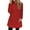 Red, variant on ManxiVoo Long Sleeve T-Shirt for Women with Front Pockets Round Neck Relaxed Fit Loose Casual Top Utility Chic Everyday Comfort for Active Women L Size Black