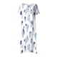 thumbnail image 3 of ICHUANYI Clearance Women's Summer Casual V-Neck Buttons Short Sleeve With Pocket Printed Dresses(White, M) ICHUANYI WER2023080913671, 3 of 4