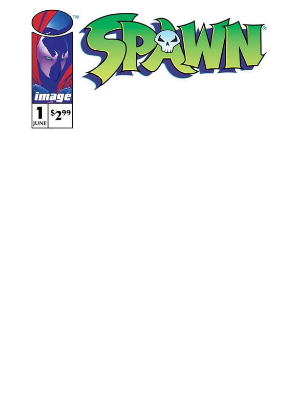 Image Comics Spawn #1 (30th Anniversary Blank Sketch Cover)