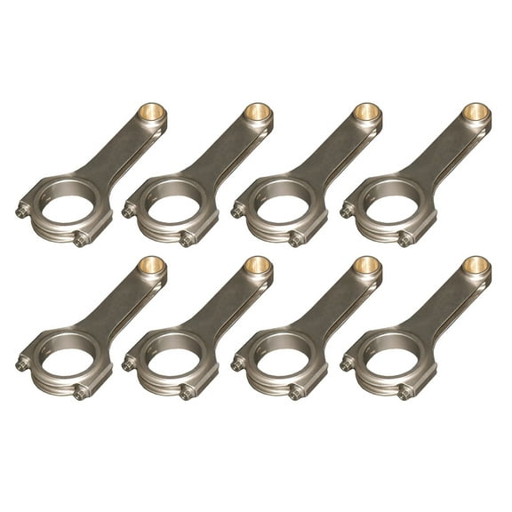 EAGLE 6.135 in Forged H-Beam Connecting Rod BBC 8 pc P/N CRS61353D Fits select: 1970 CHEVROLET MALIBU, 1970 CHEVROLET NOVA