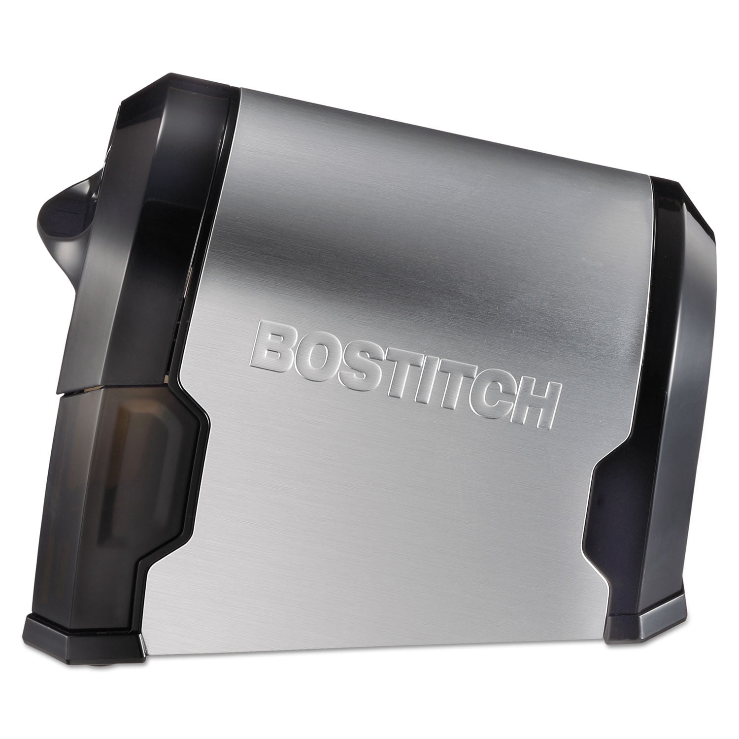 Stanley Bostitch Super Pro Glow Commercial Electric Pencil Sharpener, Ac-powered, 6.13" X 10.63" X 9", Black/silver