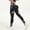 White, variant on Soft Leggings for Women Sports Color Lifting Fitness High Waist Running Yoga Pants for Workout Athletic