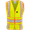 Lime, variant on Ironwear 1290 Class 2 Flame-Retardant Breakaway Vest w/ Wraparound Closure
