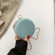 thumbnail image 5 of Women Chain Strap Messenger Bag Banquets Bag Crossbody Bag Korean Style Shoulder Bag Small Round Bag Cell Phone Purse champagne, 5 of 5
