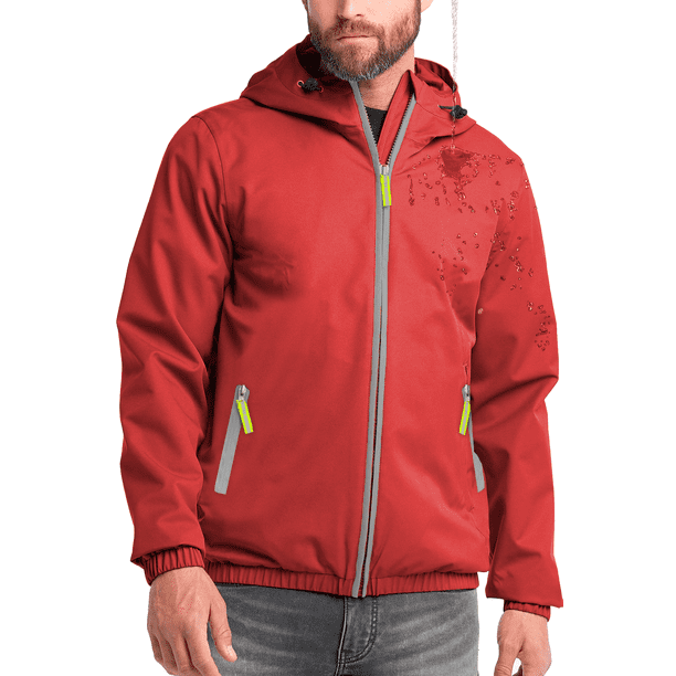 Chamarra Impermeable Shendy Vendy Chaqueta Para Hombre Con Capucha