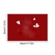 thumbnail image 3 of Manteles individuales de San Valentín con estampado de corazones y letras | Manteles individuales de lino | Manteles individuales aislantes rojos para fiestas navideñas, decoración de comedores y, 3 of 5
