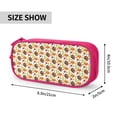 thumbnail image 4 of Vsdgher Holiday Thanksgiving Turkey Print Large Capacity Pencil Case Pouch with Zipper, Portable Aesthetic Big Capacity Pencil Cases Pen Office Travel Stationery Bag, 4 of 8