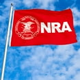 thumbnail image 3 of Double Sided NRA Traditional Flag Banner with Brass Grommets 3x5 Feet, 3 of 4