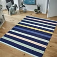 thumbnail image 6 of Pasargad Home Hampton Collection Indoor/Outdoor Area Rug-12' 0" X 15' 0",Blue, 6 of 9