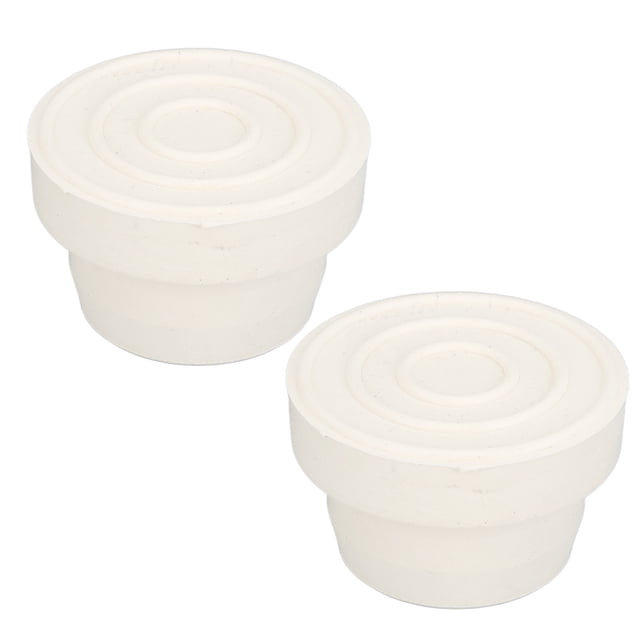 Swimming Pool Ladder Accessories, 2 Pcs Pool Ladder Bumpers Ladder Tubing Inside End Plug Rubber Bumper Guard Swimming Pool Supplies