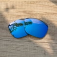 thumbnail image 4 of Walleva Ice Blue Polarized Replacement Lenses for Smith Optics Lowdown XL Sunglasses, 4 of 6