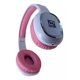 thumbnail image 4 of Audifonos Diadema Bluetooth Manos Libres Recargable Necnon Audio Porfesional Color Blanco/Rosa, 4 of 8