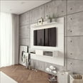 thumbnail image 2 of Midtown Concept Floating 2 Shelf TV Stand for TVs up to 70", White, 2 of 3