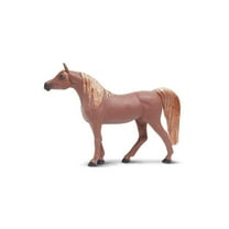 Safari Ltd. Arabian Mare Figurine - Realistic 5.75" Horse Figure - Educational Toy for Boys, Girls, & Kids Ages 3 