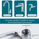 thumbnail image 5 of 1080 Degree Swivel Sink Faucet Sturdy Copper Foldable Anti-corrosion And Anti-rust Dual Function Robotic Arm Faucets - Snngv, 5 of 5