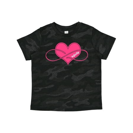 

Inktastic Heart Infinity Loop Pink Boys or Girls Toddler T-Shirt