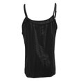 thumbnail image 5 of Spaghetti Strap Tops for Women, Yigetop Tank Top Women's Summer Sleeveless Spaghetti Straps Tops Neck Loose Pleated Tops Casual A Line Tank Tops Flowy Tank Tops for Women Black L, 5 of 5