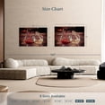 thumbnail image 4 of Elephant Stock Pouring Red And White Wine Wall Art - Food And Drink Canvas Canvas - 51" x 34", 4 of 8