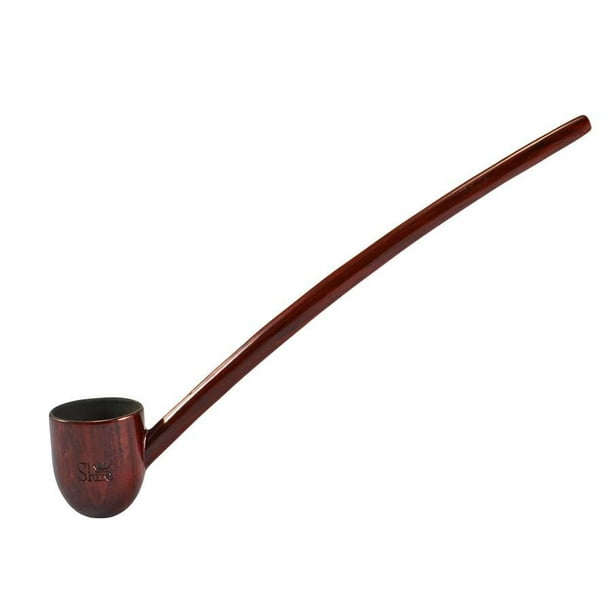9” Shire Pipes Deep Bowl Churchwarden Rosewood Tobacco Pipe Walmart