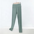 thumbnail image 2 of Soft Pajama Pants for Women Modal Comfy Casual Lounge Pajama Bottoms High Waisted Pj Sleep Pants, 2 of 5