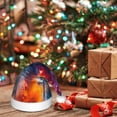 thumbnail image 6 of Bingfone Modern Art Red And Blue Colors for Kids Christmas Hat Santa Hat for Boys Girls Teenager for Christmas New Year Xmas Festive Holiday Party Supplies Gifts, 6 of 6