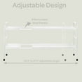 thumbnail image 5 of Home-Complete 2 Tier Under Sink Organizer with 8 Removable Panels (White), 5 of 6