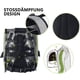 thumbnail image 3 of Mochila para gatos con cremallera antiapertura, plegable, expandible, para perros, con ventana de malla, color negro, para perros, gatos, mascotas, 3 of 5