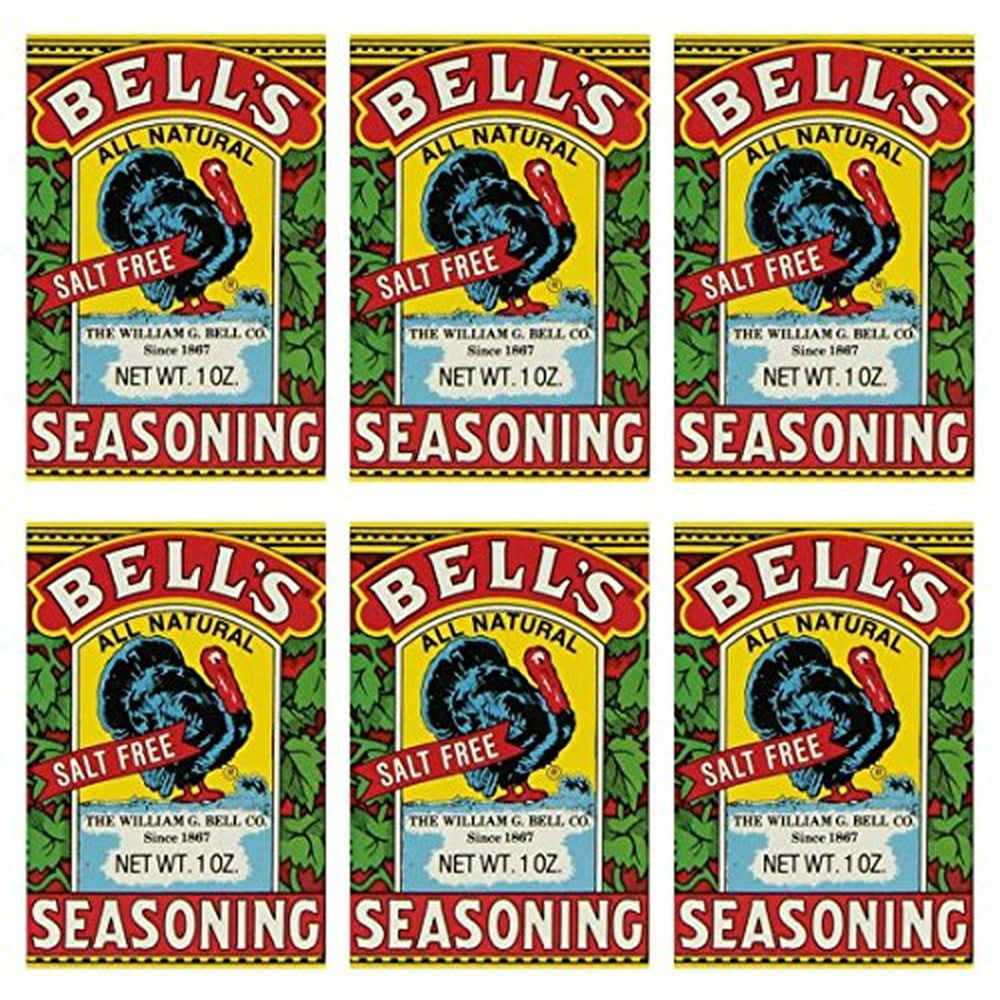 Bells All Natural Seasoning 1 oz (Pack of 6)