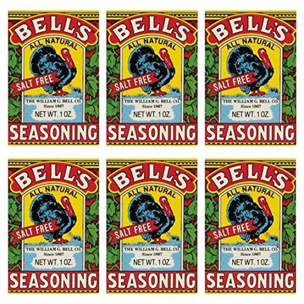 Bells All Natural Seasoning 1 oz (Pack of 6)