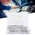 thumbnail image 4 of Cotter Pin Assortment Kit, Long Durability Split Pins Firm Fixation M1.6 M2.5 M3.2 M4  For  Auto Truck Garage Workshop Repair 150Pcs /Set, 4 of 8