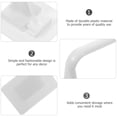 thumbnail image 6 of Towel Storage Rack 2Pcs Punch Free Towel Storage Rack Plastic Bath Towel Rod Towel Holder Bathroom Accessories (Long Style, White), 6 of 10