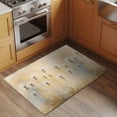 thumbnail image 2 of 2x3 Ft Entryway Area Rug, Watercolor Dandelion Kitchen Rug Runner Washable Floor Mat, Farmhouse Pastoral Flowers Plants Non Slip Indoor Door Mat Throw Carpet for Bathroom Living Room Bedroom, 2 of 8